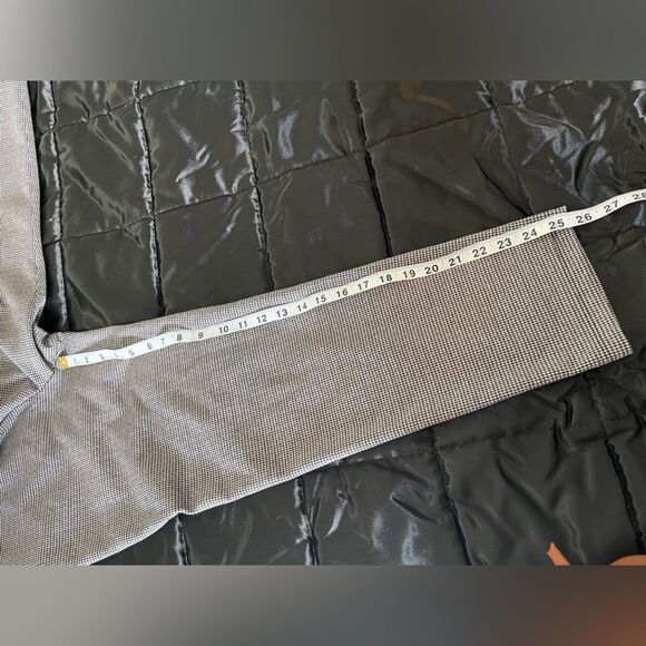 A New Day Brown Black Houndstooth Casual Pull On Ankle Pants Size XS - Picture 7 of 7